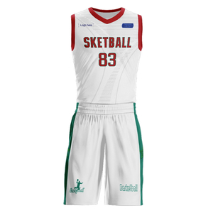 Ternos personalizados de basquete da equipe marroquina