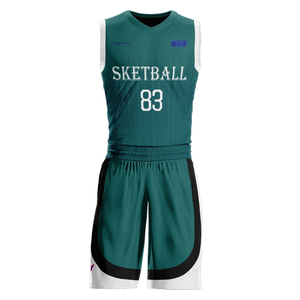 Ternos personalizados de basquete da equipe de Camarões